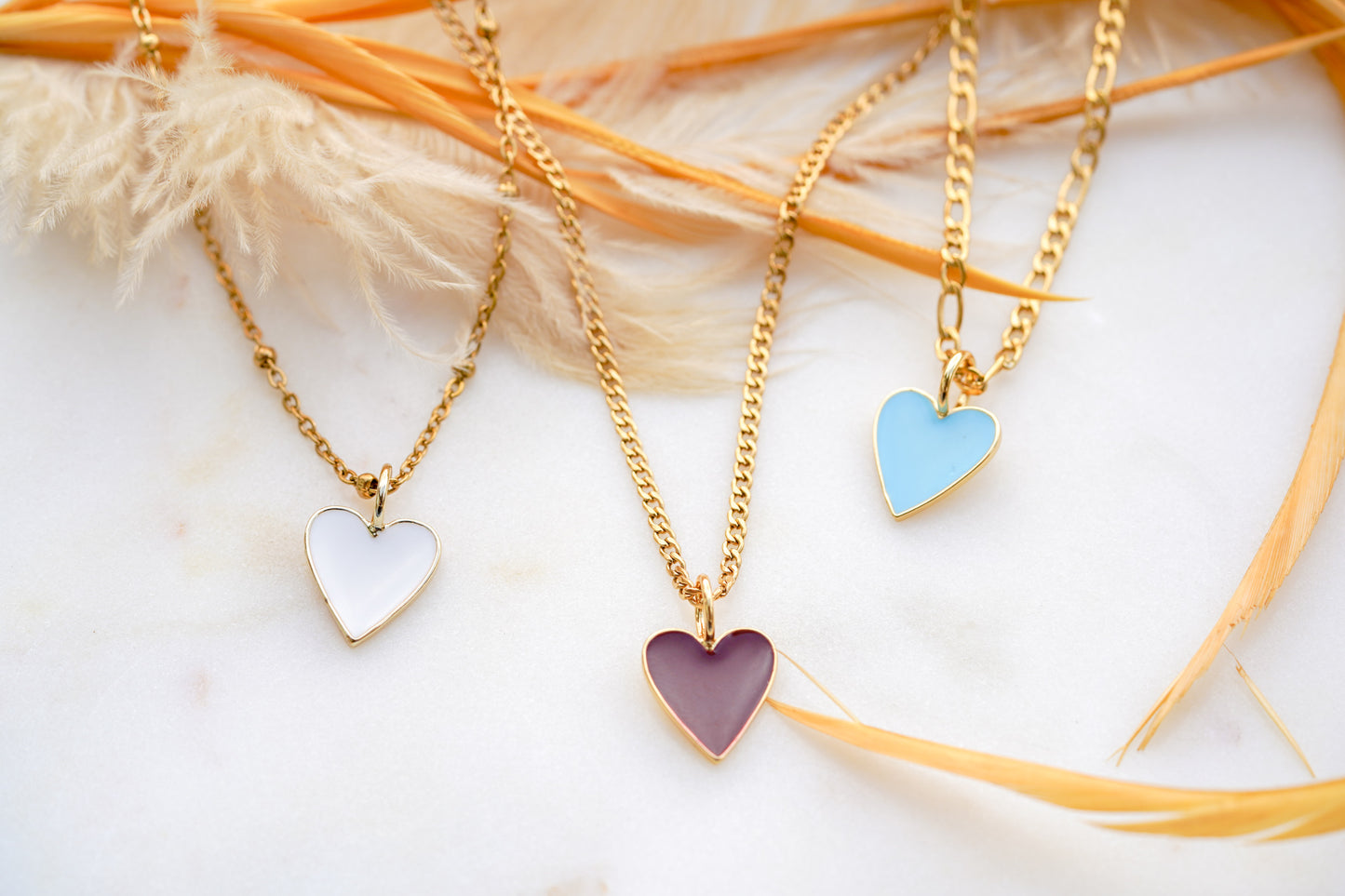 Star and Heart Necklace