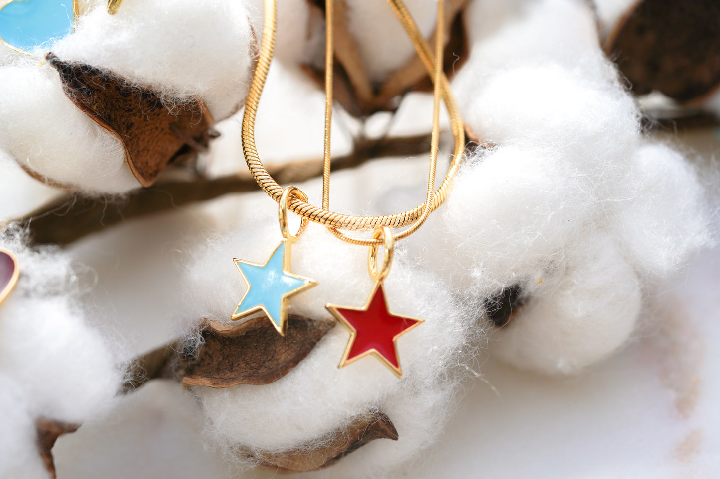 Star and Heart Necklace