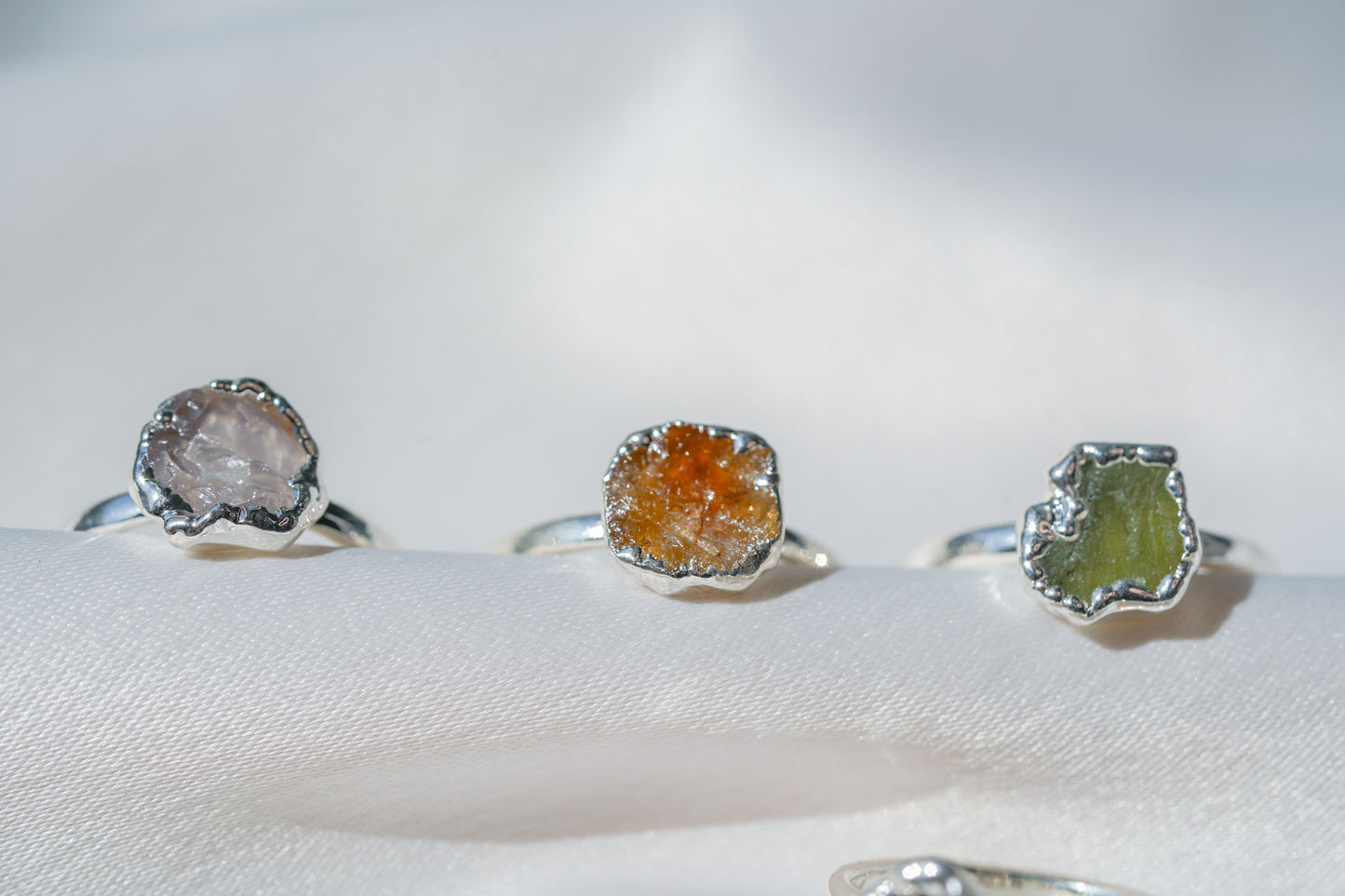 Raw Gemstone Ring