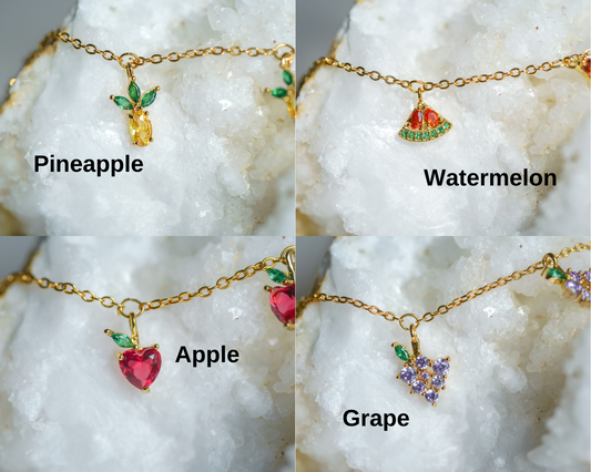 Fruit Crystal Bracelet