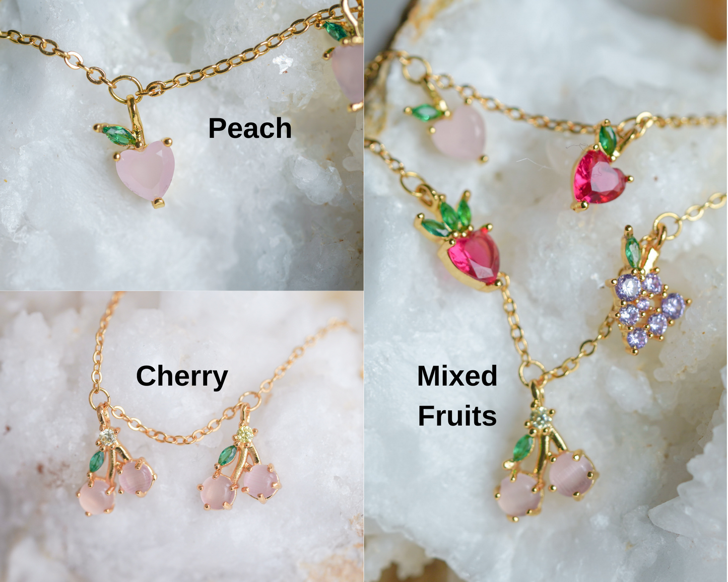 Fruit Crystal Bracelet