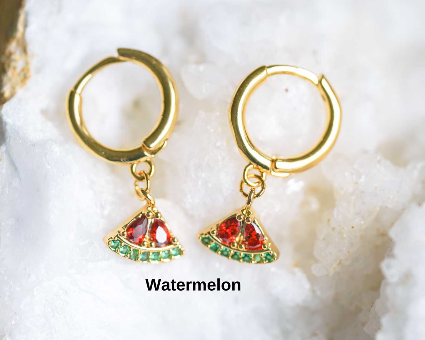 Fruit Crystal Earrings